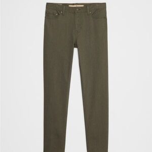 Banana Republic Slim Fit Travel Pant, Olive Green Men's size 32 x 32